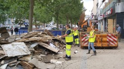  BraineSolidaire avec les sinistrés de Verviers - Sur place 1 