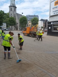  BraineSolidaire avec les sinistrés de Verviers - Sur place 17 