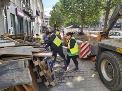  BraineSolidaire avec les sinistrés de Verviers - Sur place 12 
