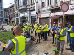  BraineSolidaire avec les sinistrés de Verviers - Sur place 11 