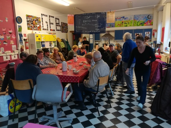 Plan de Cohésion Sociale - Photo de la "Navette/Bar à soupe"