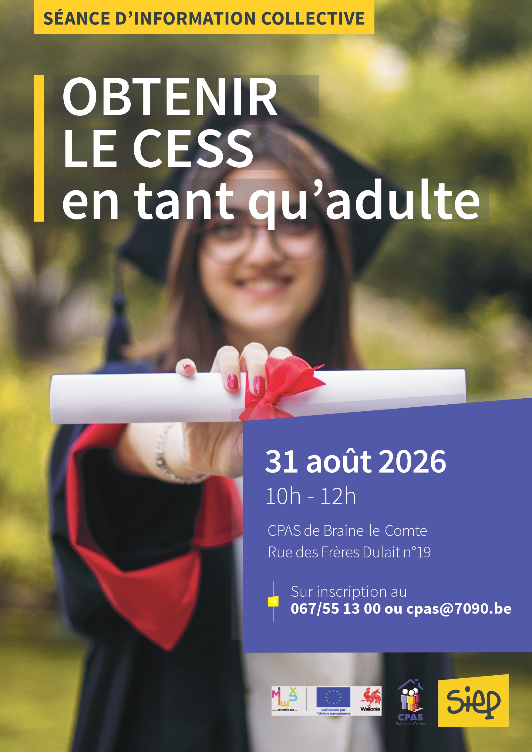 affiche infocollective obtenirCESSAdulte Braine