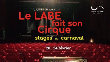 Stage pour enfants "Le LABE fait son cirque"