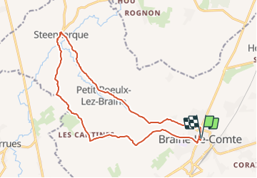 circuit velo vers le refuge