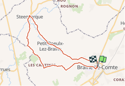 circuit velo vers le refuge