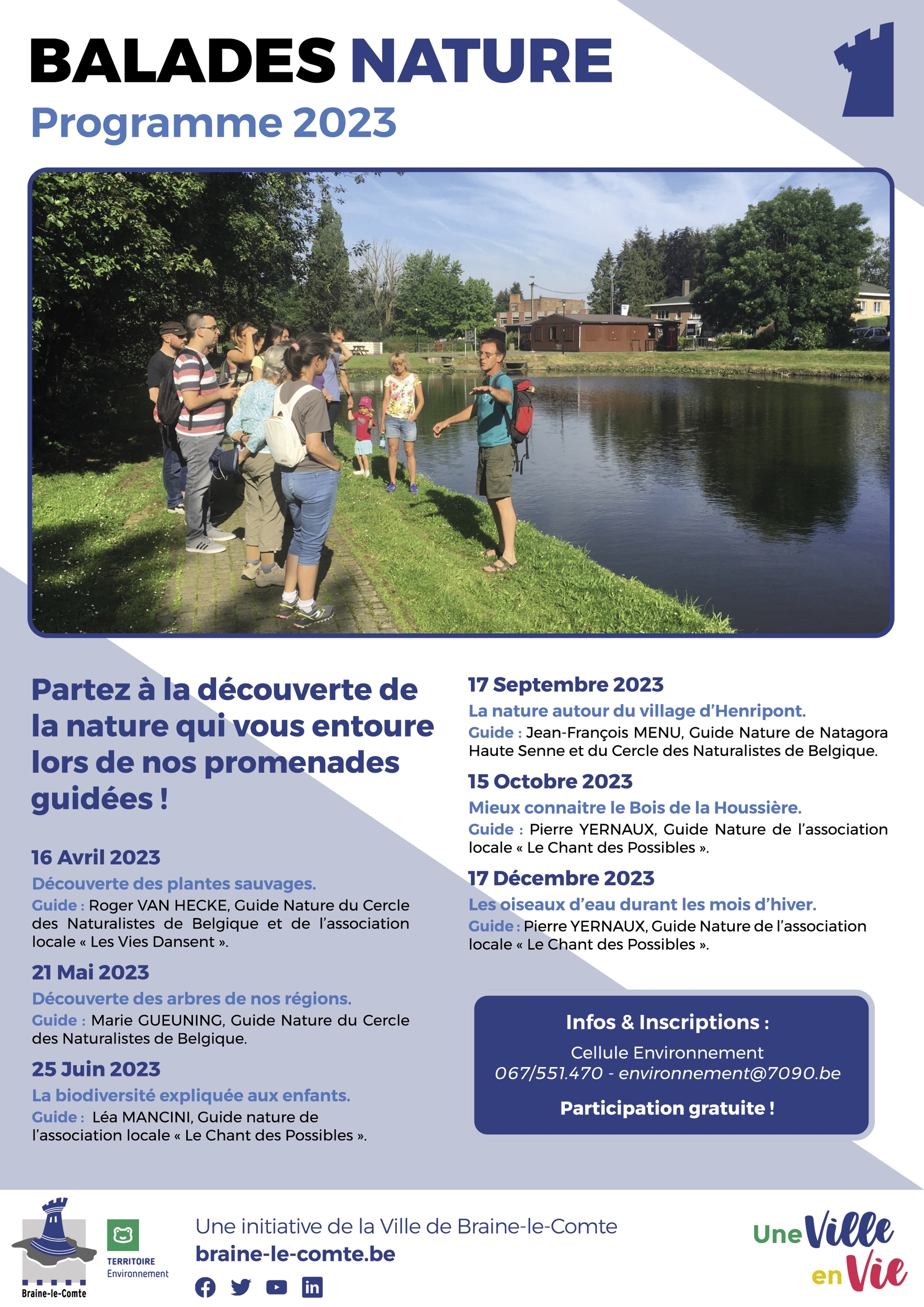 Affiche Balade Nature Programme