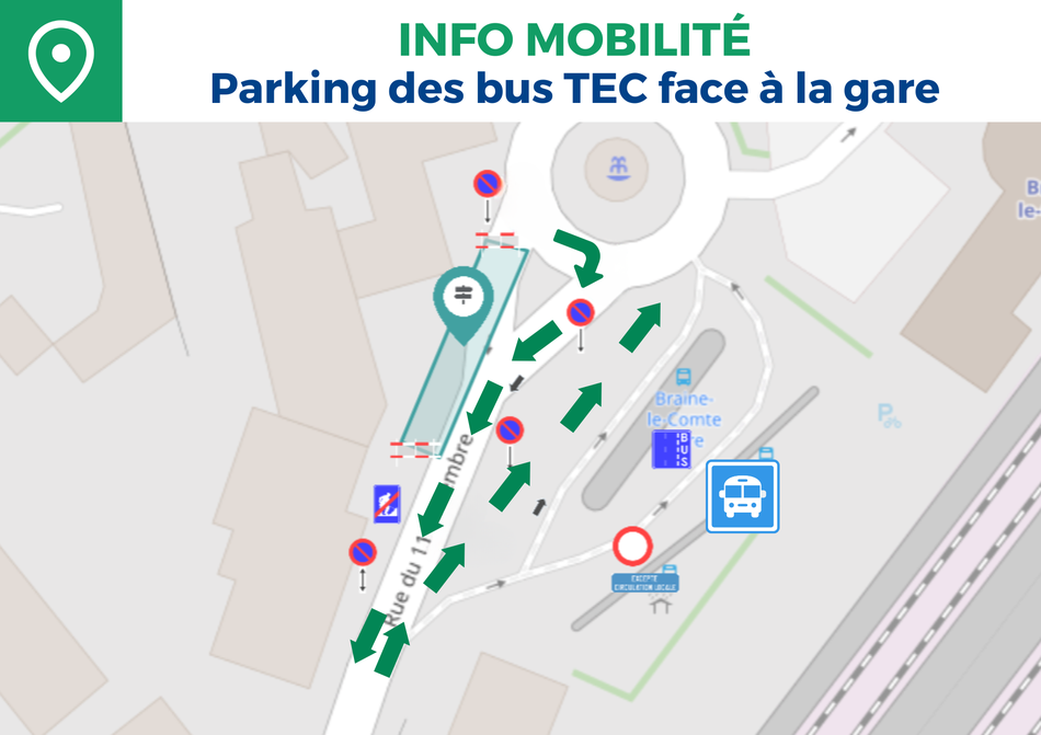 Parking Bus Gare