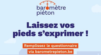 Baromètre piéton 2026 : donnez votre avis sur vos déplacements à pied